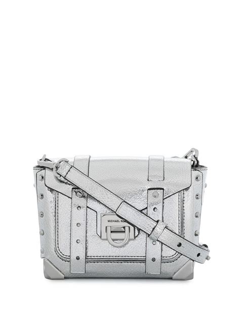 michael kors manhattan crossbody bag|michael kors manhattan silver bag.